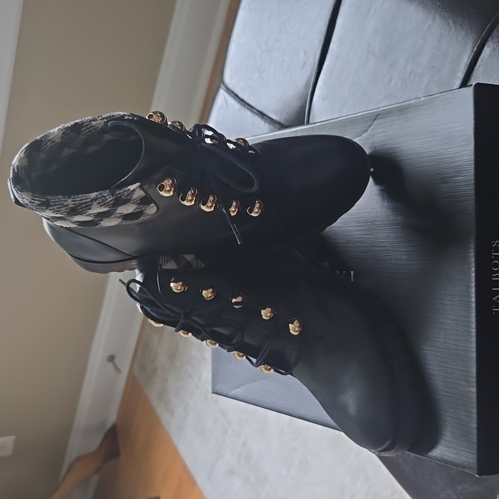Talbots Tish Lace-up Ankle Boot
